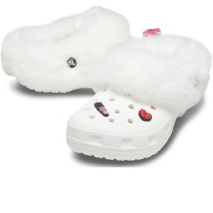 Crocs Mammoth Charm Clog | Fuzzy crocs